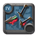 Adept's Cursed Blades