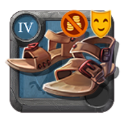 Wardrobe Skin: Exiled Monk's Sandals
